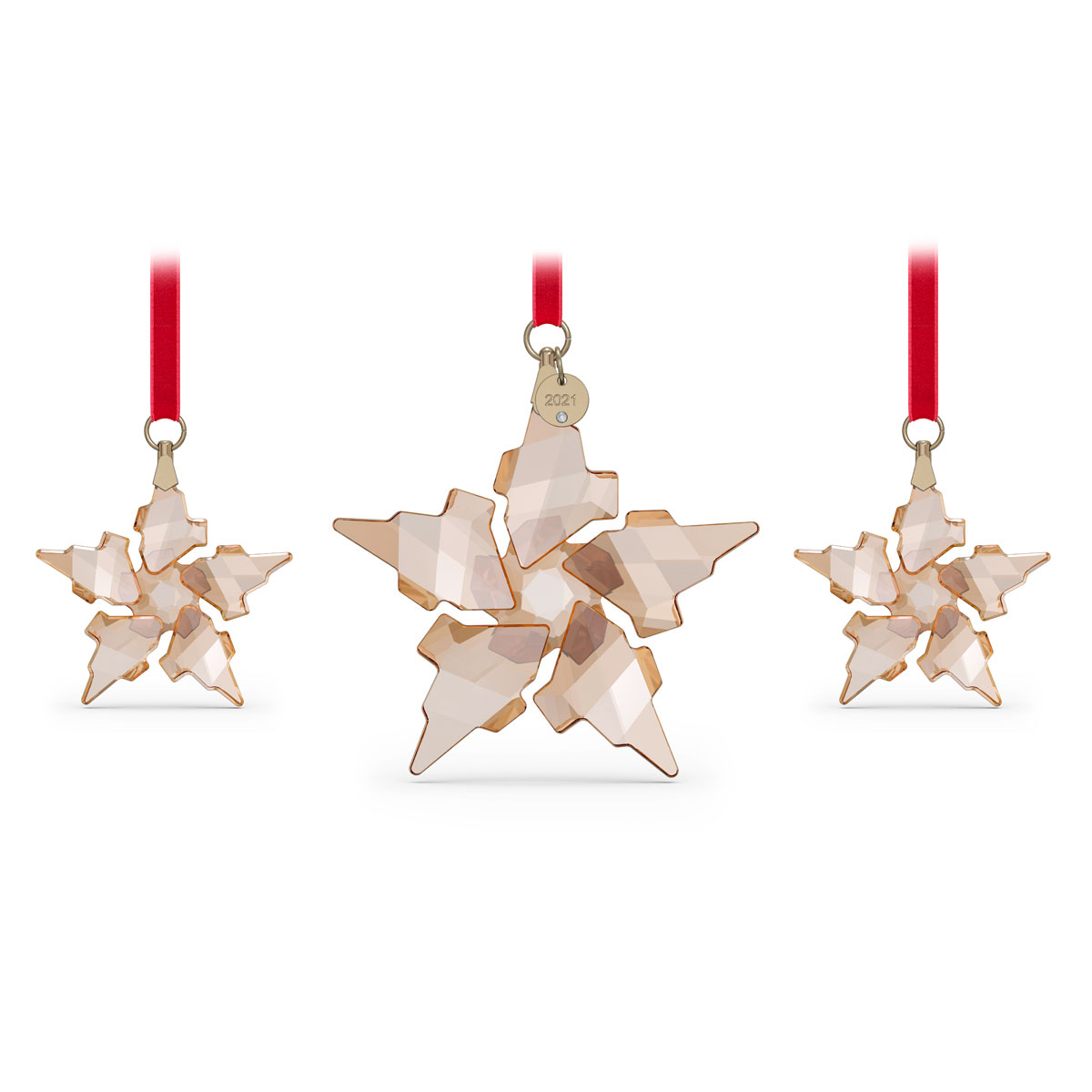 Swarovski Festive Ornament Set Annual Edition 2021